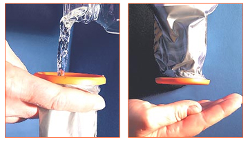 Illustration for article titled Pocket Pee-Bag Turns Urine into Gel and Friends into Memories
